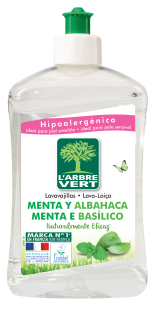 Lavavajillas Manual Menta y Albahaca 